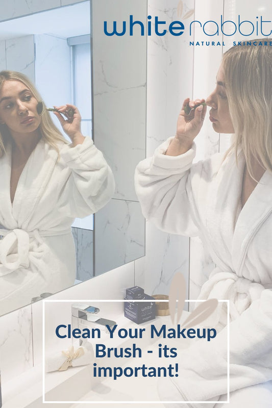Clean Your makeup brush - It's important! - White Rabbit Skin Care