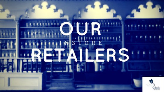 Our In-store Retailers - White Rabbit Skin Care