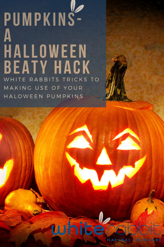 Pumpkins - A Halloween Beauty Hack - White Rabbit Skin Care