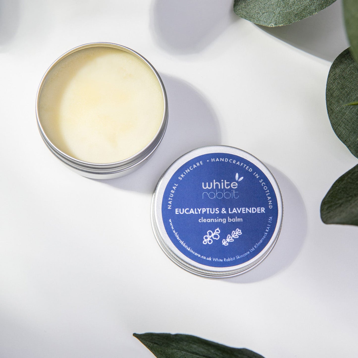 Eucalyptus & Lavender Cleansing Balm - travel/trial size 30ml - White Rabbit Skin Care