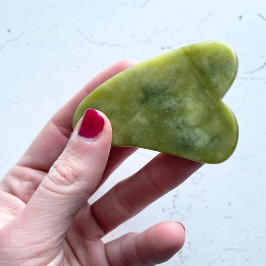 New Jade Gua Sha - White Rabbit Skin Care
