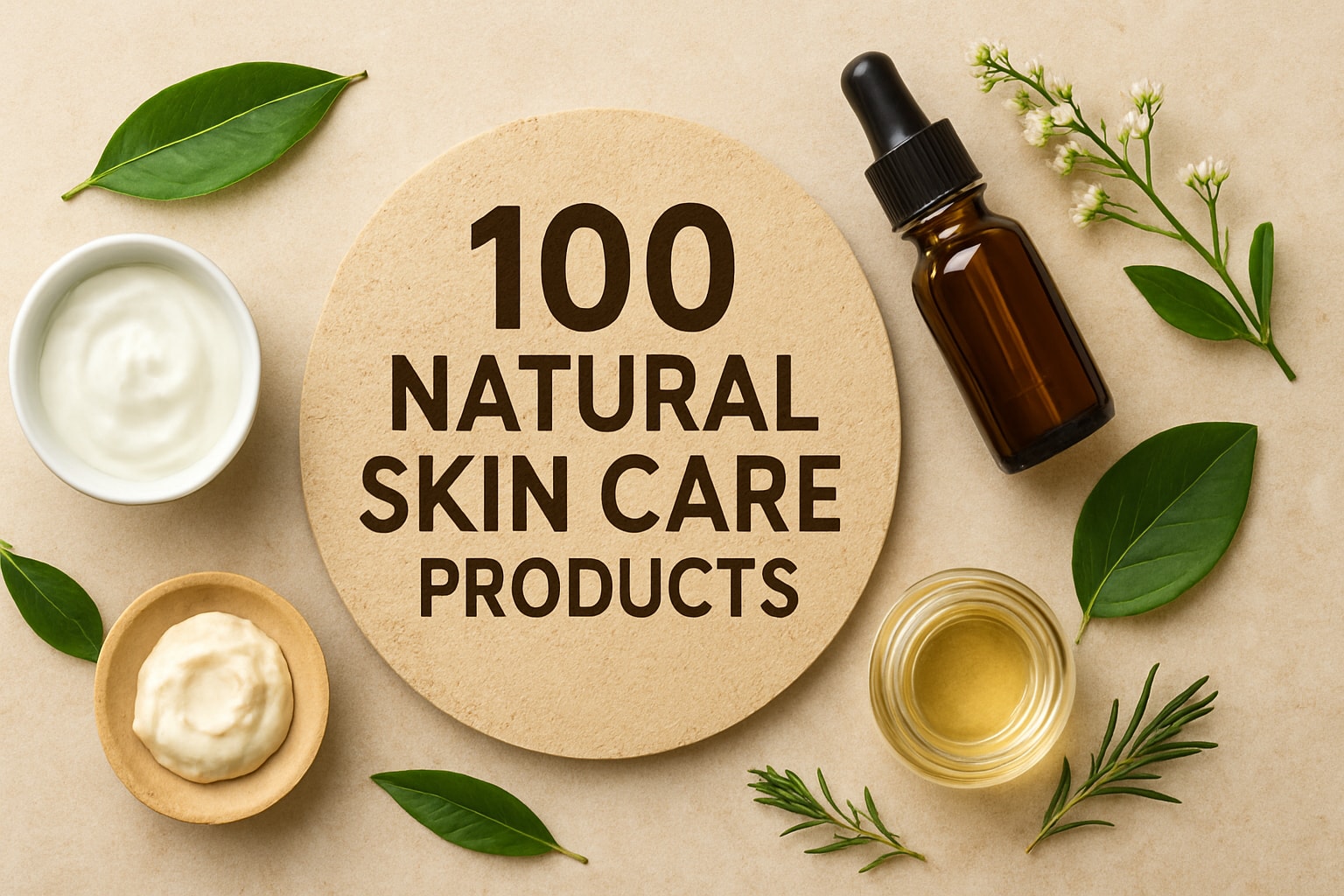 Natural Skin Protection System 9 Essential 100 Natural Skin Care Products to Try in 2025 – White ...