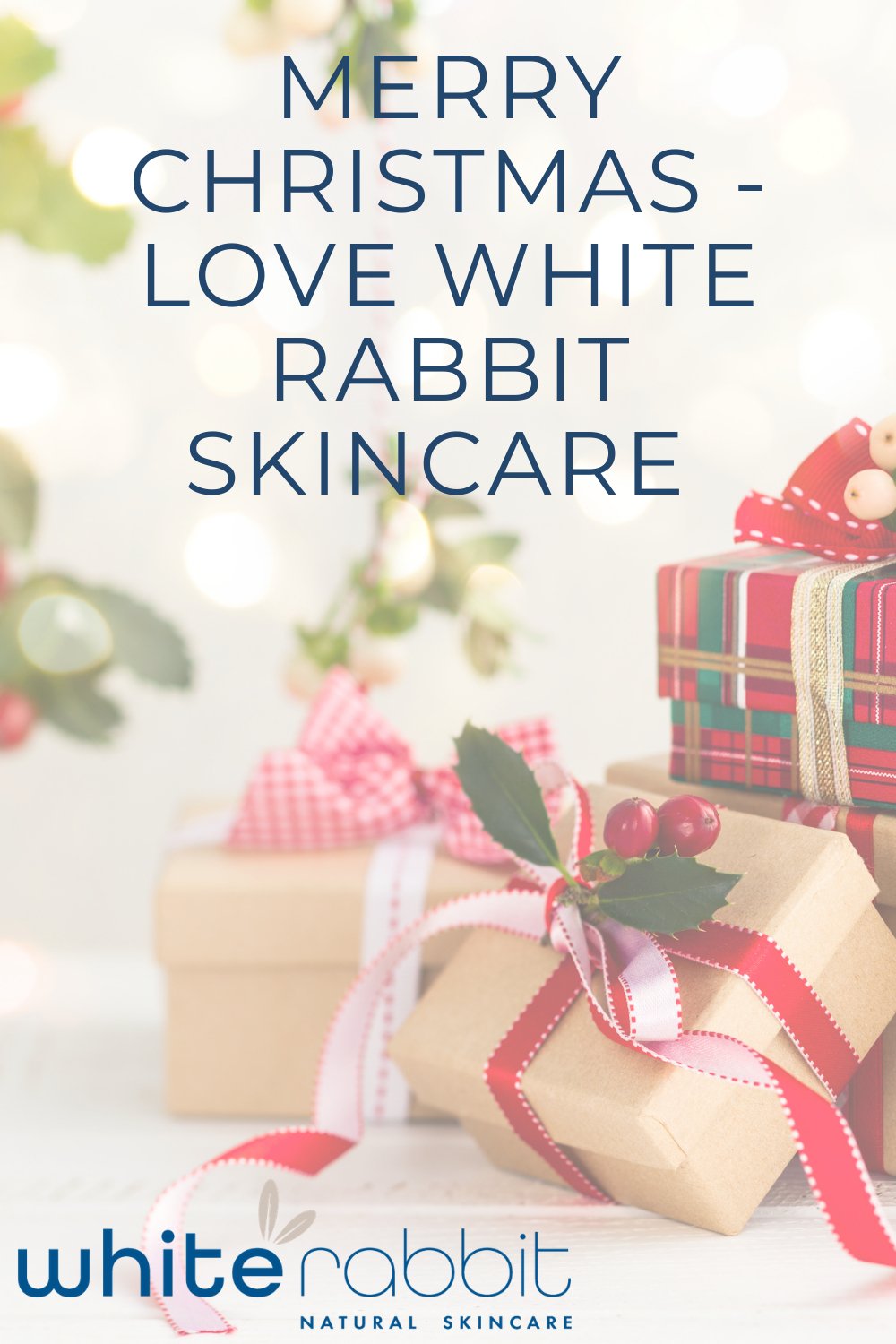 Merry Christmas love White Rabbit Skincare - White Rabbit Skin Care