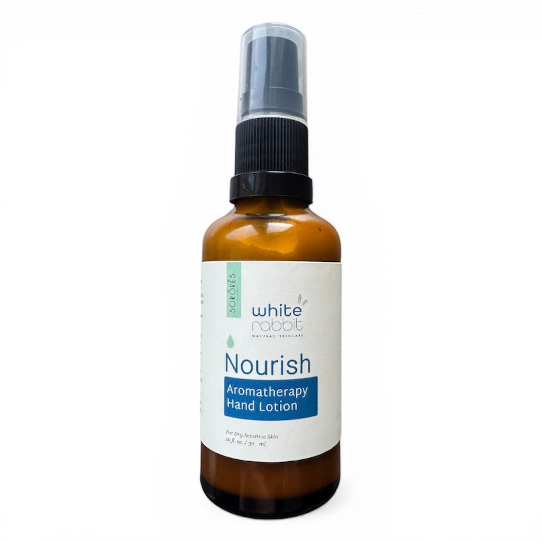 Nourish Aromatherapy Hand Lotion – White Rabbit Skin Care
