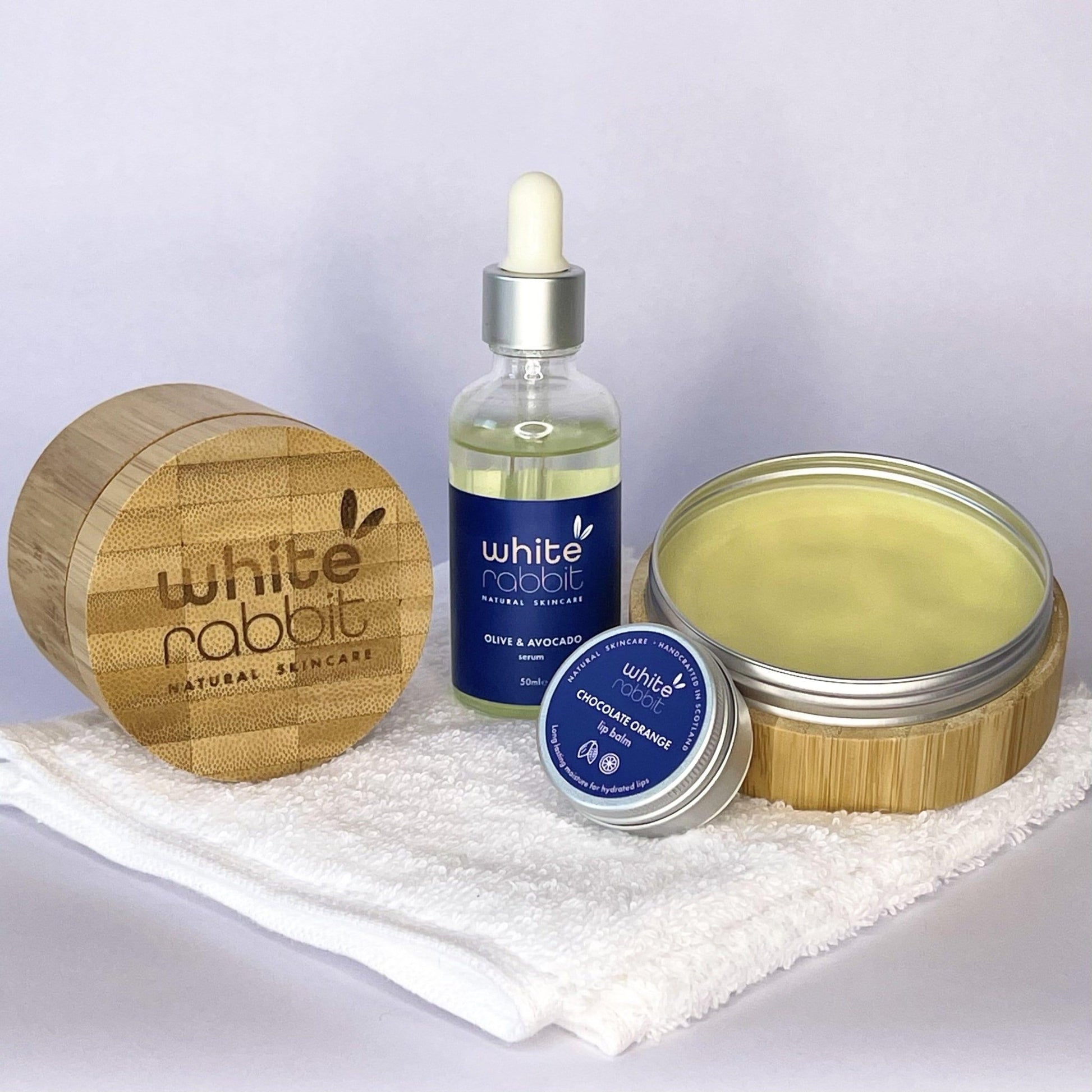 Nourishing Rescue Skincare Bundle Set - White Rabbit Skin Care